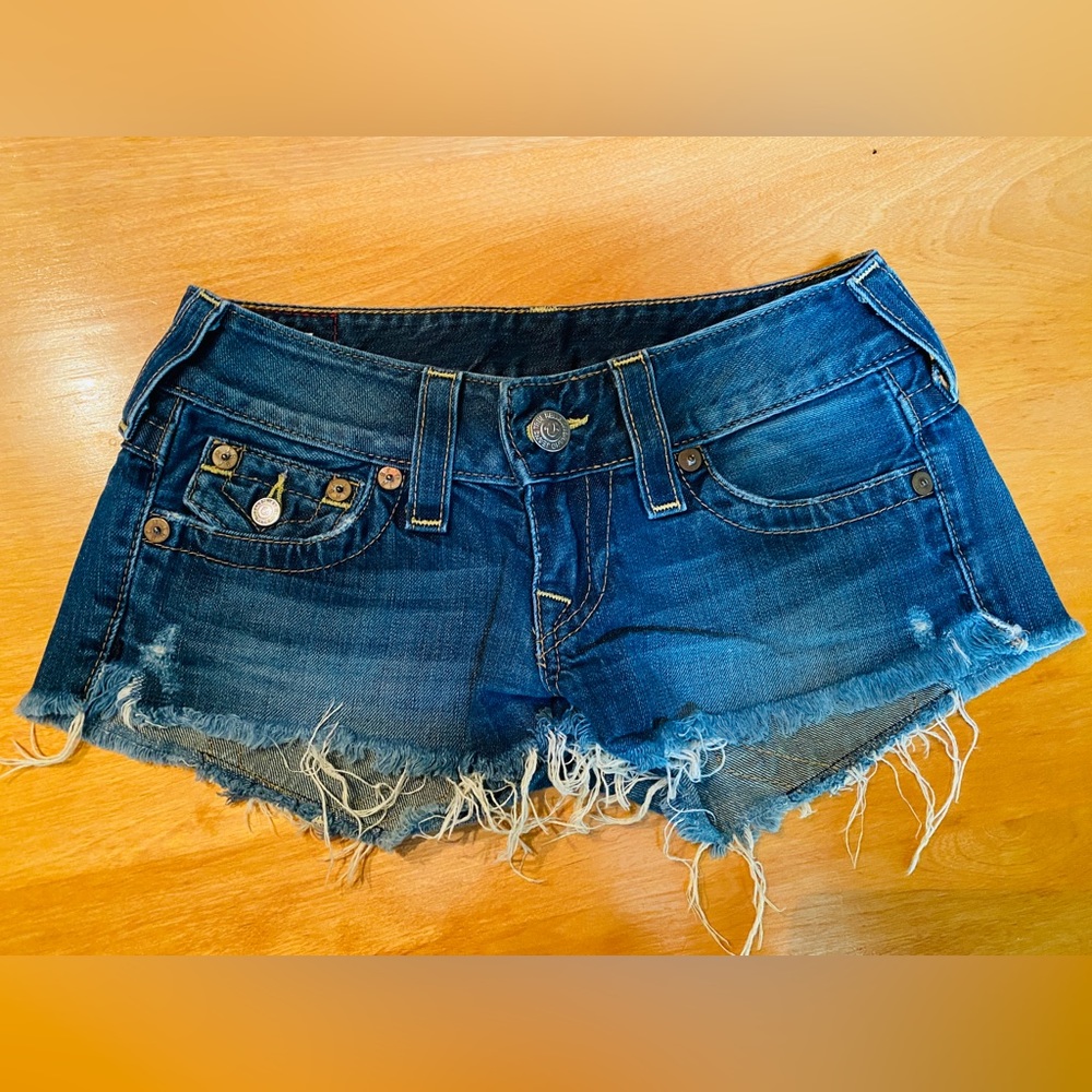 True Religion Jean Shorts
